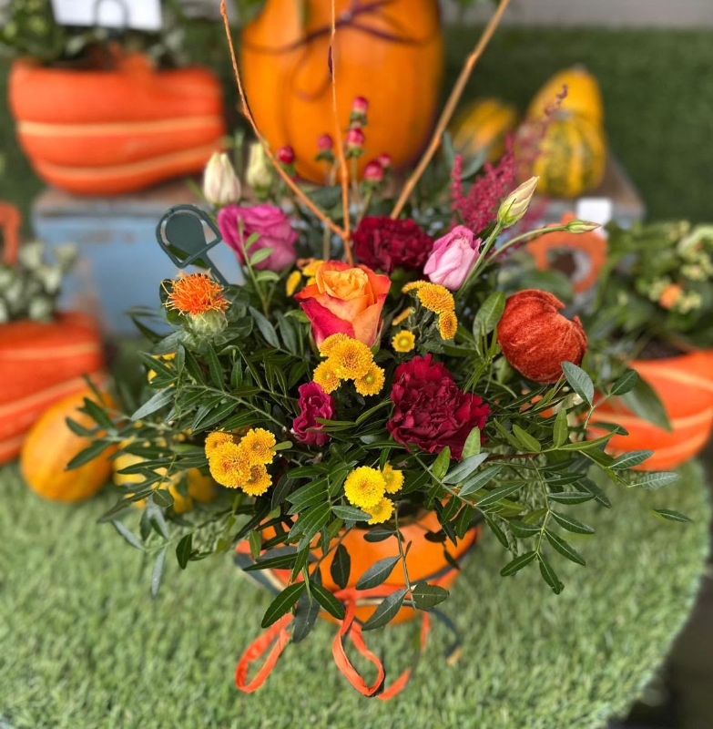 Childrens Halloween Flowercraft workshop