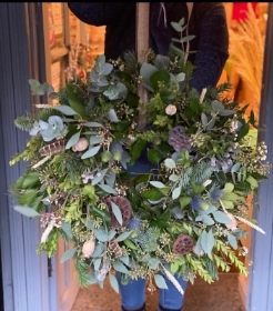 Large hand made luxury wreath